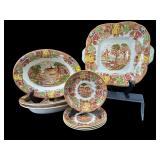 8 PC LOT ENOCH WOODS WARE ENGLAND CHINA