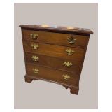 CUSTOM WALNUT 4 DRAWER BACHELOR