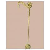TWISTED IRON FLOOR LAMP