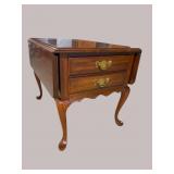 PA HOUSE QUEEN ANNE DROP LEAF END TABLE