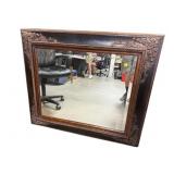 PAINT DECORATED ORNATE MIRROR
