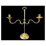 COLONIAL WILLIAMSBURG ADJUSTABLE BRASS 2 LIGHT