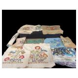 LARGE LOT OF CROSS STITCH & NEEDLEPOINT