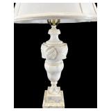 LARGE MARBLE ORNATE LAMP