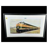 GREAT NORTHERN DIESEL LOCOMOTIVE PRINT