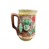 MAJOLICA CREAMER PITCHER