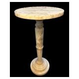 MARBLE ROUND PEDESTAL