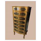 FLORENTINE PAINT DECORATED ITALIAN LINGERIE CHEST