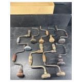ANTIQUE HAND DRILL LOT