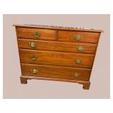 HENKEL HARRIS SOLID CHERRY 5 DRAWER CHEST
