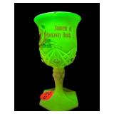 ANTIQUE URANIUM CUSTARD SOUVENIR CORDIAL ROCKAWAY