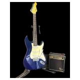 BAJA ELECTRIC GUITAR WITH AMPLIFIER