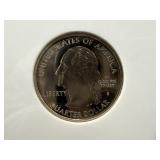 2000 S CLAD PROOF 69 UC 25 CENT PIECE