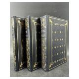 3 INTERNATIONAL COLLECTORS LIBRARY LEATHER BOUND
