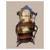 MAHOGANY VICTORIAN ETERGE