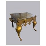 BRASS 19TH CENT. FOOTMAN