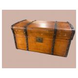ANTIQUE STAGE COACH TRUNK
