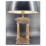 DESIGNER GRECIAN COLUMN TABLE LAMP