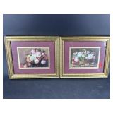 PR OF SMALL FLORAL PRINTS