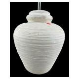 LARGE DECORATOR POTTERY LAMP