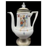 VINTAGE ELECTRIC PORCELAIN COFFEE POT