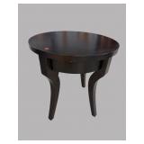 CONTEMPORARY ROUND END TABLE