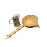 2 PC PRIMITIVE COPPER LOT