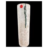TALL MCCARTY POTTERY CYLINDER VASE