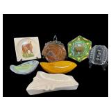 MURANO AND OTHER 1960ï¿½S ASHTRAY COLLECTION