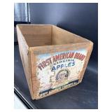 WRAY GODWIN APPLE ADVERTISEMENT CRATE