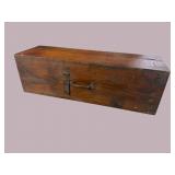 ANTIQUE WOODEN TOOL BOX