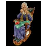 ROYAL DOULTON A STITCH IN TIME PORCELAIN FIGURINE
