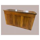 POPLAR ANTIQUE GRAIN  BIN