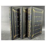 3 INTERNATIONAL COLLECTORS LIBRARY LEATHER BOUND