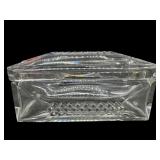 BACCARAT CRYSTAL VANITY DISH WITH LID
