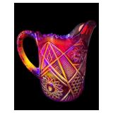 IMPERIAL GLASS AMBERINA CADMIUM PITCHER