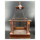 MAHOGANY BIRD CAGE
