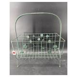 IRON LEAF VINE MAGAZINE RACK