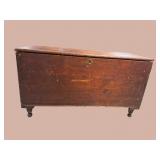 PALM PINE DOVETAIL BLANKET BOX