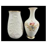 2 PC LOT LENOX PORCELAIN VASES