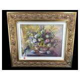 SIGNED ELIZABETH PARSONS PAINTING ON CANVAS