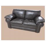 LEATHER LOVESEAT