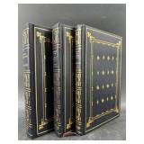 3 INTERNATIONAL COLLECTORS LIBRARY LEATHER BOUND