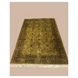 9FT 4IN X 6FT 2IN HANDMADE RUG