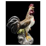 LARGE CERAMIC ROOSTER SCULPTURE