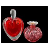2 PC PERFUME BOTTLE LOT