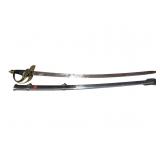 LARGE SWORD WITH SHEATH