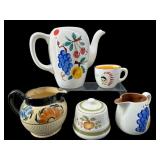 5 PC LOT OF STANGL POTTERY