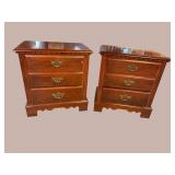 2 CHERRY BROYHILL NIGHTSTANDS