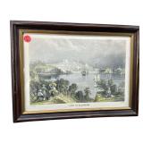 VIEW OF BALTIMORE ENGRAVING PRINT